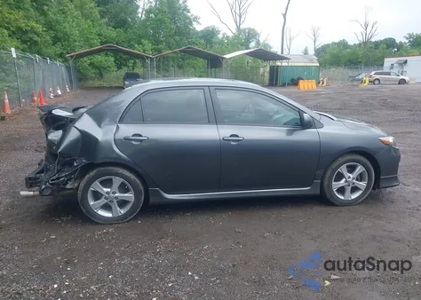 2011 Toyota Corolla S from USA, damaged, VIN 2T1BU4EE3BC695141